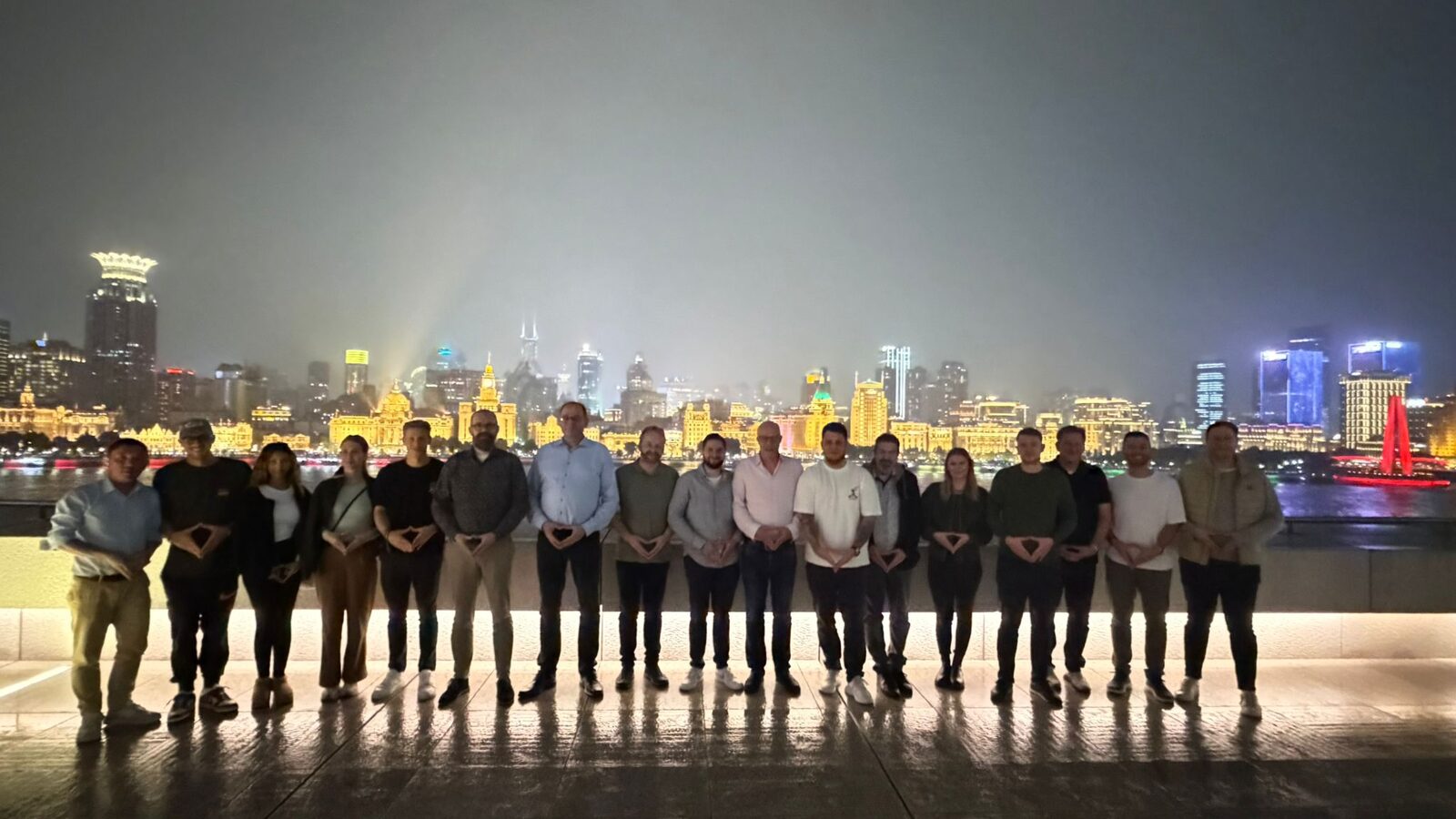 Delegation der Huawei und Arrow Executive Partner Tour in Shanghai, November 2025